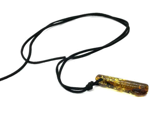 Pendentif ambre cadeau baril - pendentif,