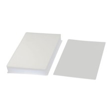 100pc plastique blanc