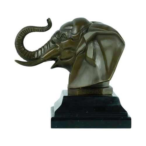 Sculpture une tête - d'une,