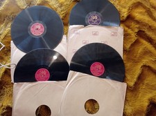 Lot 4 disques 78 tours Pathé