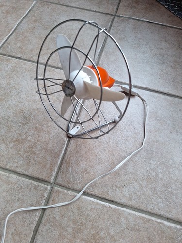 Ventilateur vintage blanc - vintage,, et