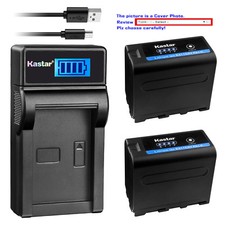 Kastar Battery LCD Charger for