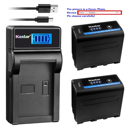 Kastar battery lcd charger - lcd,