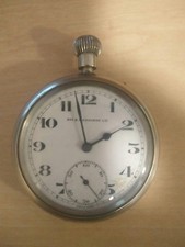  Montre de poche style militaire Seconde Guerre mondiale RYF & MARCHAND Ltd  