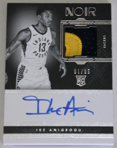 2017 panini noir 324 - noir, ike