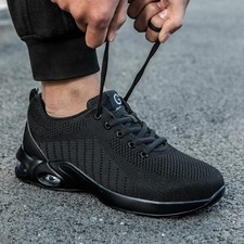 BONNET EN ACIER SÉCURITÉ ABSORBANT LES CHOCS BASKETS HOMMES FEMMES BOTTES CHAUSSURES DE TRAVAIL TOP