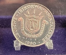 burundi 1 franc 1990 xf sup africa coin