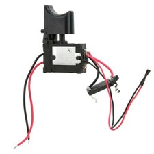 Interrupteur déclencheur électrique perceuse sans fil 7.2V-24V métal noir neuf durable