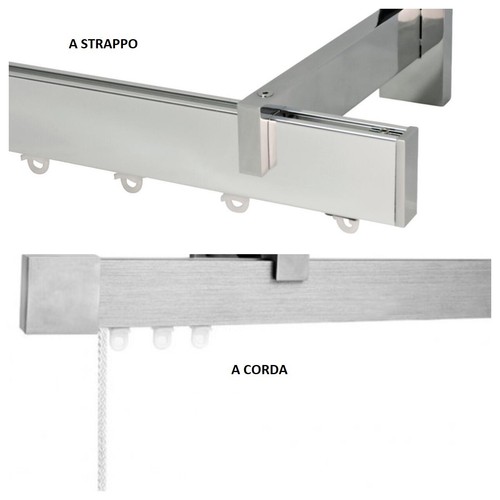 Bâton pour rideaux plat - bâton,