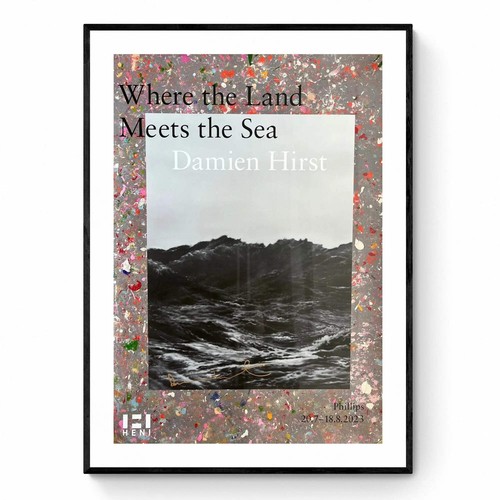 Damien hirst when the - the, land