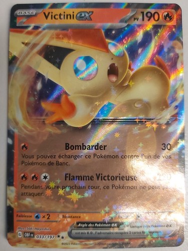 Carte pokémon victini - carte,