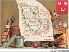 CAR-ABHP9-1764-CHROMOS - DEPARTEMENT DE LA NIEVRE