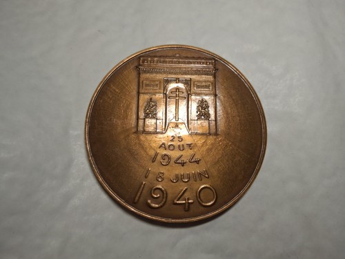 Gaulle médaille bronze - de,
