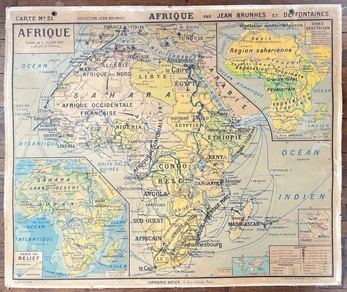 Ancienne carte scolaire - 🌍,