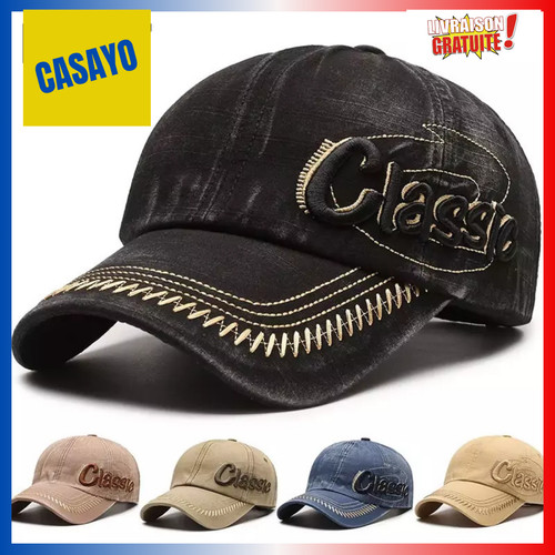 Casquette baseball brodée - baseball,