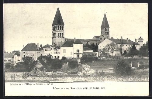 Cpa tournus abbaye de - l´abbaye,