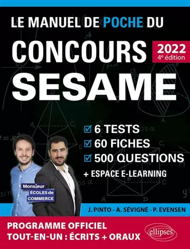 Manuel poche du concours - de,