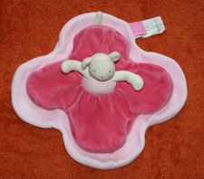 MOULIN ROTY DOUDOU SOURIS PLAT FLEUR LILA ET PATACHON ROSE TBE