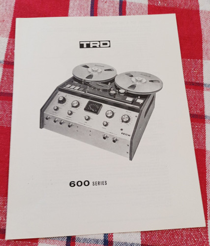 Ancienne brochure technique - ancienne,