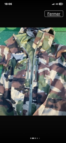 Veste parka militaire - militaire,