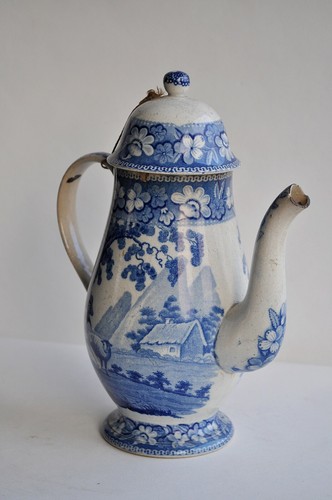 Cafetière faience delft - faience,