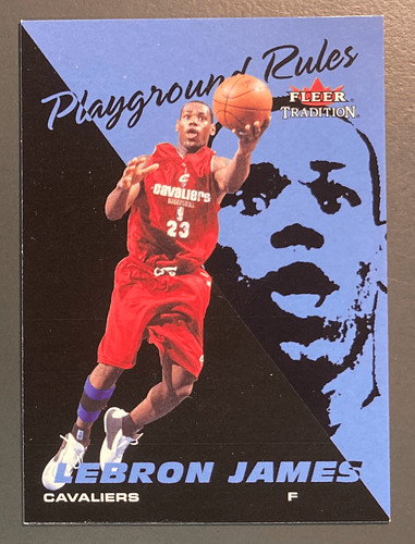 Lebron james 2003 - lebron, fleer