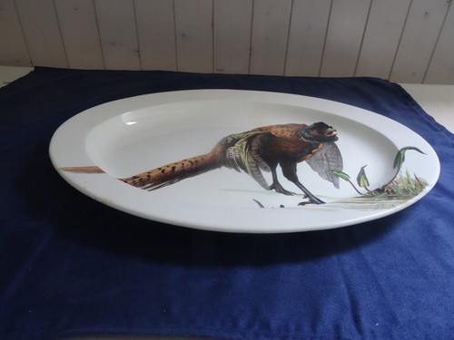 Grand plat ovale creux