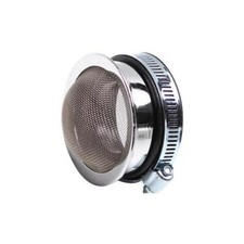 Filtre a air cornet chromé