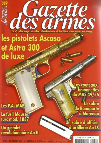 Gazette des armes 389 - gazette,