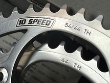 Pédalier Campagnolo Record 10s Crankset 175mm 54/44t Chrono Nouveau Nib NOS