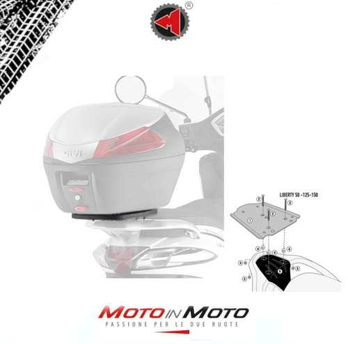 Support top case givi - de,