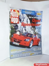Auto Hui - N.35 - 1 Septembre 2000 - Opel Speedster - Magazine Bonne