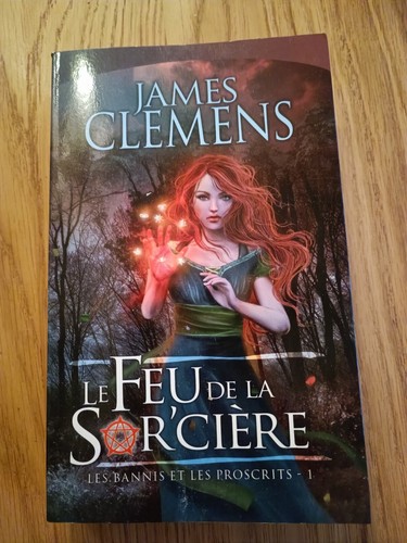 Livre feu la - livre, sorcière