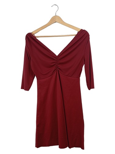 Zara robe fourreau - fourreau, rouge