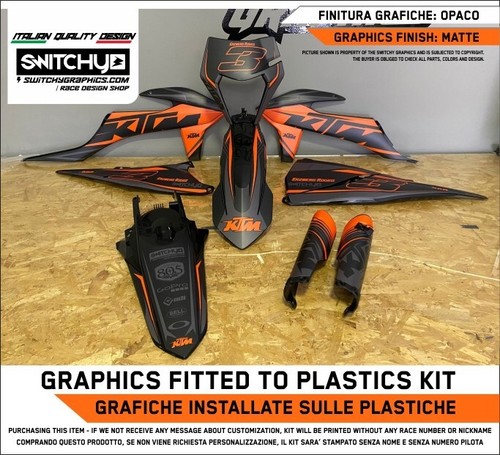 Plastique graphiques ktm - +,