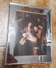 CADRE-MIROIR BISEAUTEE AVEC