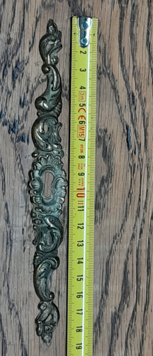 Ancien ornement bronze - 1,
