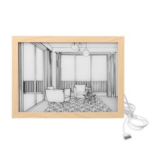  Cadre Photo lumineux, cadre