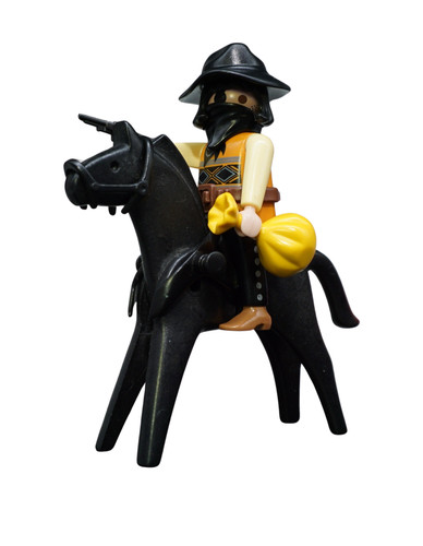 Playmobil cowboy cheval - à,