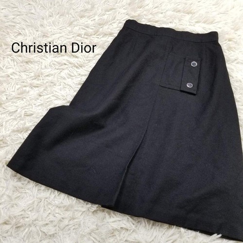 Jupe christian dior 100 laine - christian,