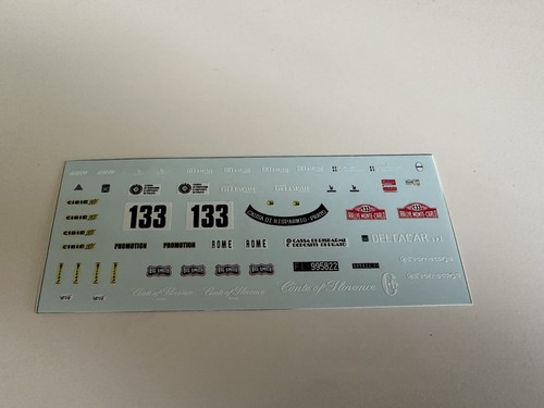 Rare decal lancia - decal,
