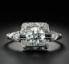 Bague de fiançailles art