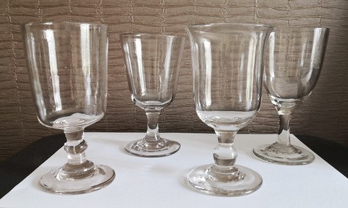 Anciens verres eau ou - 4,