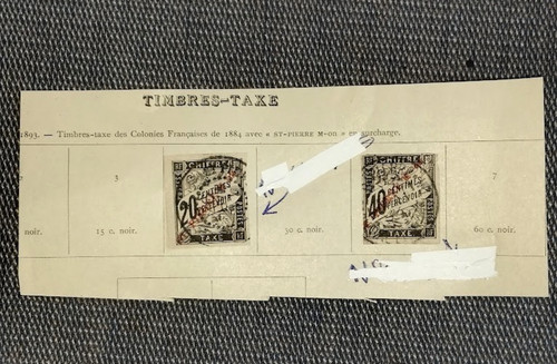 Saint pierre miquelon 1893 - pierre, et