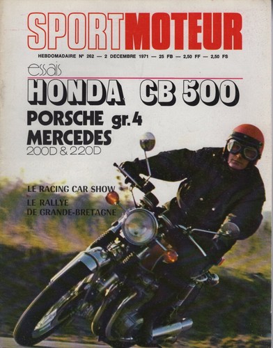 Sport moteur 262 1971 mercedes - 262,