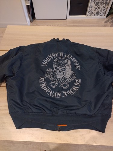 Johnny hallyday rare blouson - johnny,