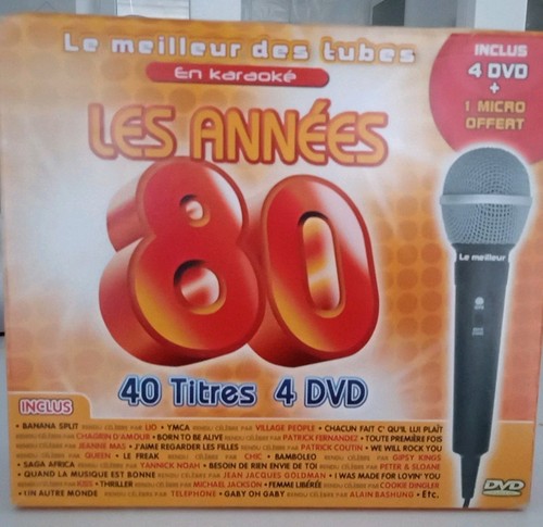 Coffret dvd karaoke - coffret,