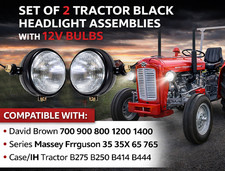 Phare Noir De Tracteur Massey