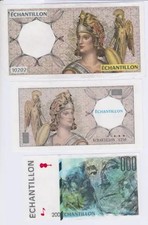 (FR1) LOT DE 7 BILLETS