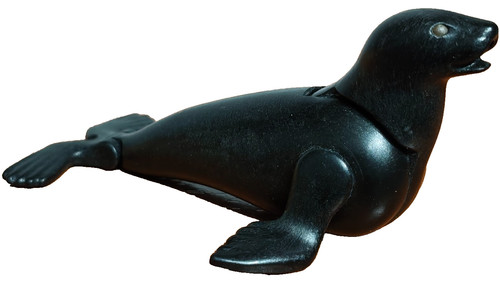 Playmobil figurine phoque noir - phoque,